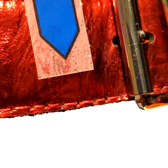 Alegria, red metallic leather, sz 37 - Picture 10 of 15